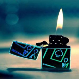 تق تق میکرد فندکم منی که